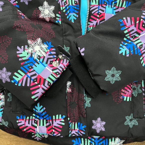 Obermeyer Snowflake Ski Jacket Black Sz Junior 16 - Picture 15 of 15